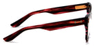 Akoni® Sagitta AF AKO Sagitta AF 411D 52 - Burgundy Swirl/Light Yellow Gold Eyeglasses