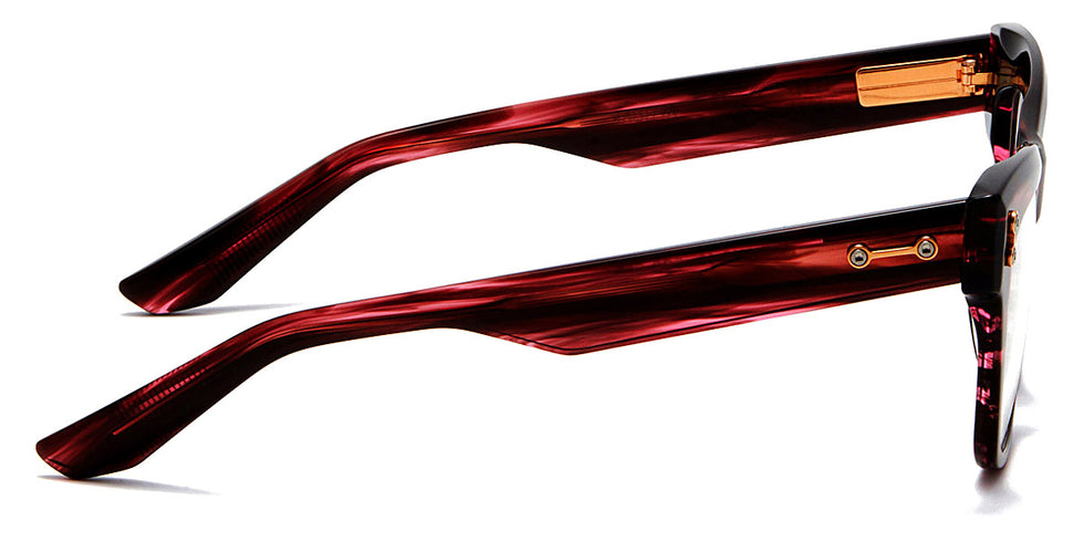 Akoni® Sagitta AF AKO Sagitta AF 411D 52 - Burgundy Swirl/Light Yellow Gold Eyeglasses