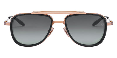 Akoni® Spitzer AKO Spitzer 525A 54 - Brushed Rose Gold/Matte Black / Dark Gray to Light Gray Sunglasses