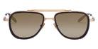 Akoni® Spitzer AKO Spitzer 525C 54 - Brushed 12k Gold/Brown / Dark Brown to Light Brown Sunglasses