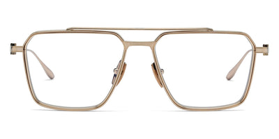Akoni® Telesto AKO Telesto 523B 53 - Brushed 12k Gold/Shiny 12k Gold Eyeglasses