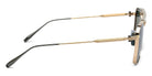 Akoni® Telesto Sun AKO Telesto Sun 523A 53 - Brushed 12k Gold/Matte Black Palladium / Deep Emerald Green AR Sunglasses