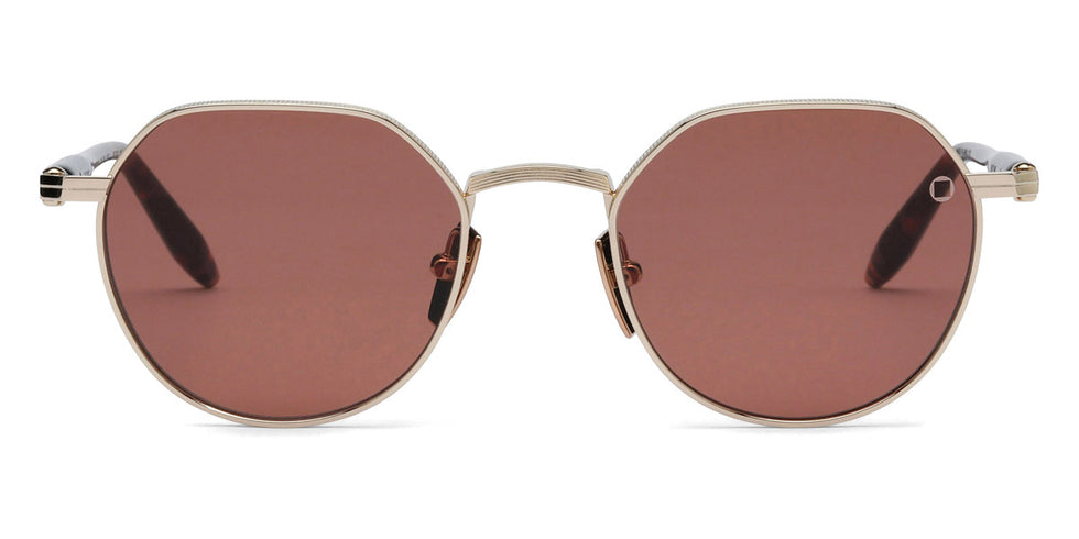 Akoni® Themis AKO Themis 522B 50 - 12k Gold / Havana/Brandy AR Sunglasses