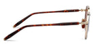 Akoni® Themis AKO Themis 522B 50 - 12k Gold / Havana/Brandy AR Sunglasses