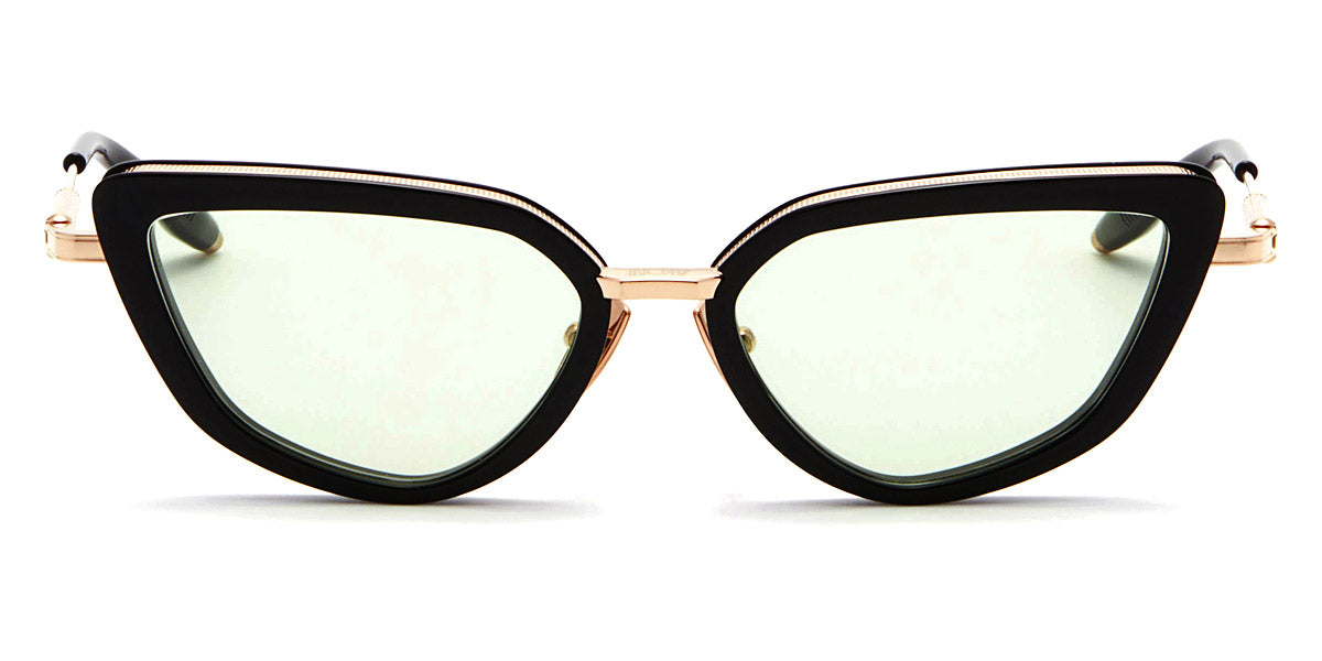 Akoni® Venus AF AKO Venus AF 414A 52 - Solid Black/White Gold / Light Olive Eyeglasses