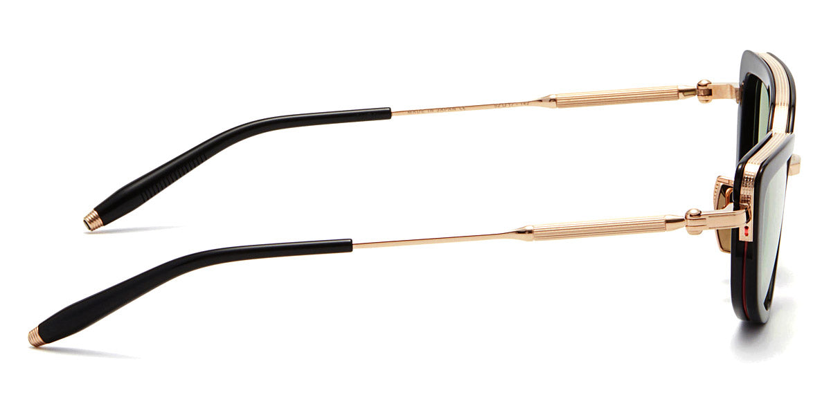 Akoni® Venus AF AKO Venus AF 414A 52 - Solid Black/White Gold / Light Olive Eyeglasses