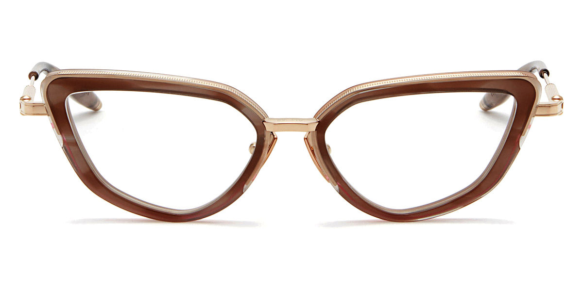 Akoni® Venus AF AKO Venus AF 414B 52 - Nude Gray Swirl/White Gold Eyeglasses