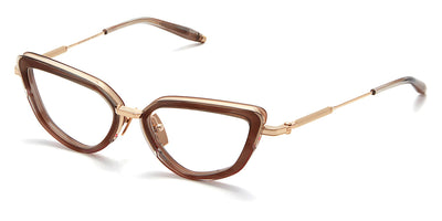 Akoni® Venus AF AKO Venus AF 414B 52 - Nude Gray Swirl/White Gold Eyeglasses