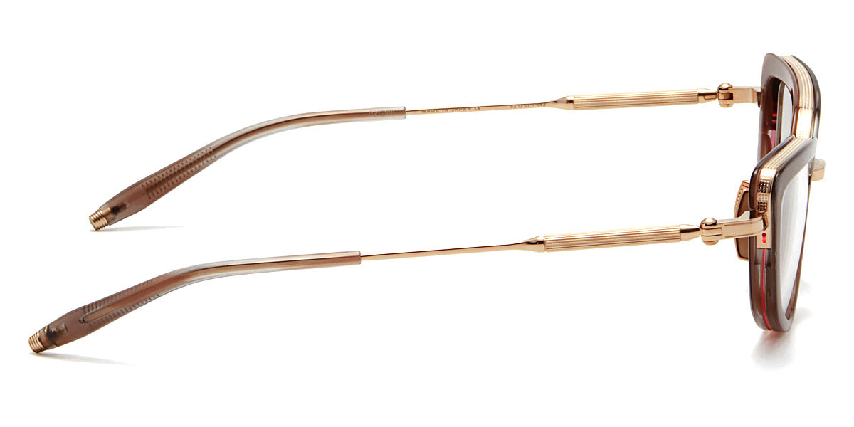 Akoni® Venus AF AKO Venus AF 414B 52 - Nude Gray Swirl/White Gold Eyeglasses