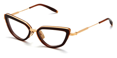 Akoni® Venus AF AKO Venus AF 414C 52 - Brown Crystal/Gold Eyeglasses