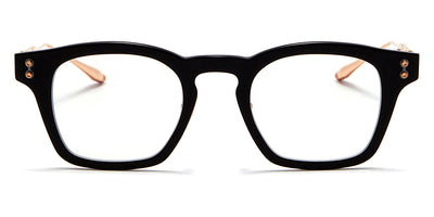 Akoni® Wise AF AKO Wise AF 418A 48 - Black/Brushed White Gold Eyeglasses