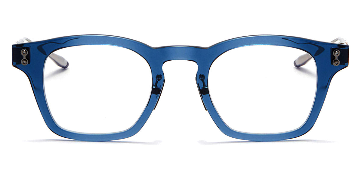 Akoni® Wise AF AKO Wise AF 418D 48 - Crystal Blue/Black Palladium Eyeglasses