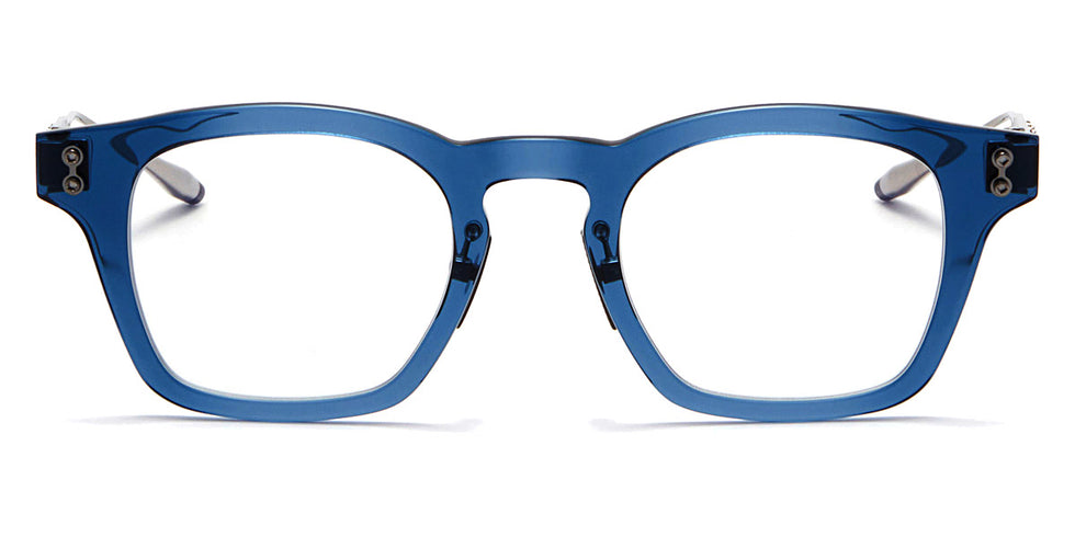 Akoni® Wise AF AKO Wise AF 418D 48 - Crystal Blue/Black Palladium Eyeglasses