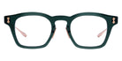 Akoni® Wise AF AKO Wise AF 418E 48 - Deep Emerald Green/12k Gold Eyeglasses