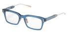 Akoni® Wise Four AF AKO Wise Four AF 530C 52 - Crystal Blue/12k Gold Eyeglasses
