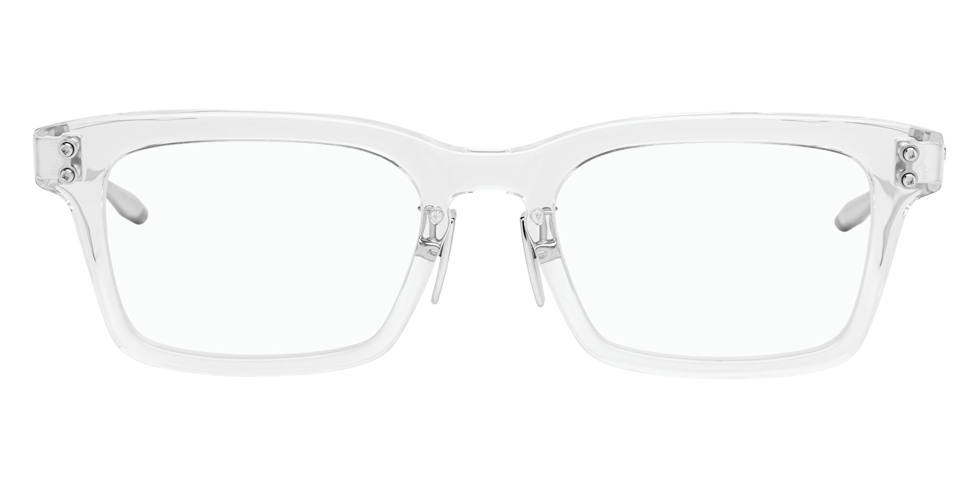 Akoni® Wise Four AF AKO Wise Four AF 530D 52 - Crystal Clear/Silver Eyeglasses