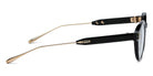 Akoni® Wise Three AKO Wise Three 520A 46 - Black/12k Gold Eyeglasses