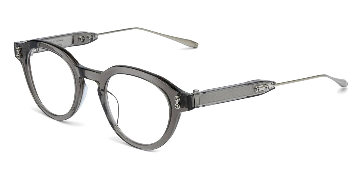 Akoni® Wise Three AKO Wise Three 520B 46 - Crystal Dark Gray/Palladium/Machine Silver Eyeglasses