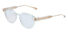 Akoni® Wise Three AKO Wise Three 520C 46 - Crystal Clear/12k Gold Eyeglasses
