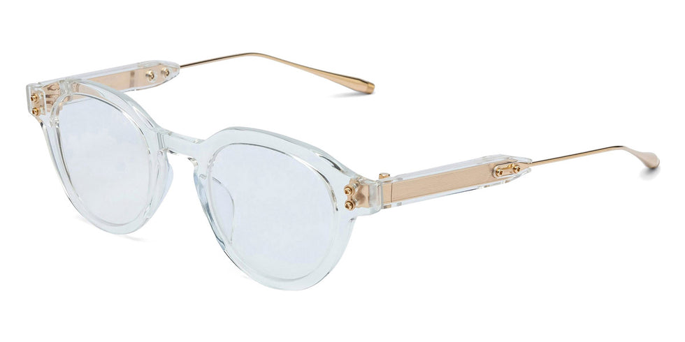 Akoni® Wise Three AKO Wise Three 520C 46 - Crystal Clear/12k Gold Eyeglasses