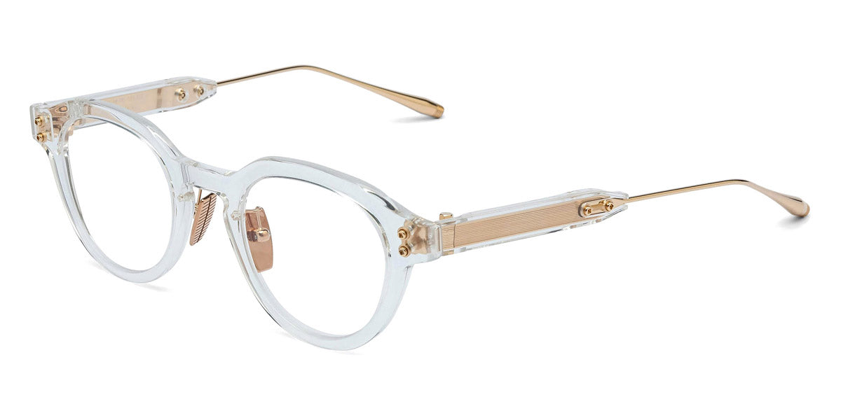 Akoni® Wise Three AF AKO Wise Three AF 520C 46 - Crystal Clear/12k Gold Eyeglasses