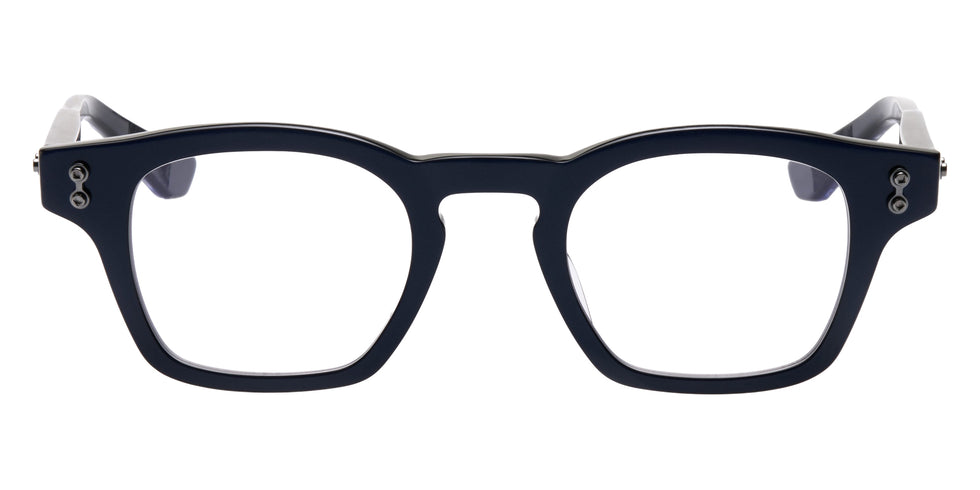 Akoni® Wise Two Rx AKO Wise Two Rx 516C 45 - Solid Blue Navy/Brushed Black Palladium Eyeglasses
