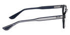 Akoni® Wise Two Rx AKO Wise Two Rx 516C 48 - Solid Blue Navy/Brushed Black Palladium Eyeglasses