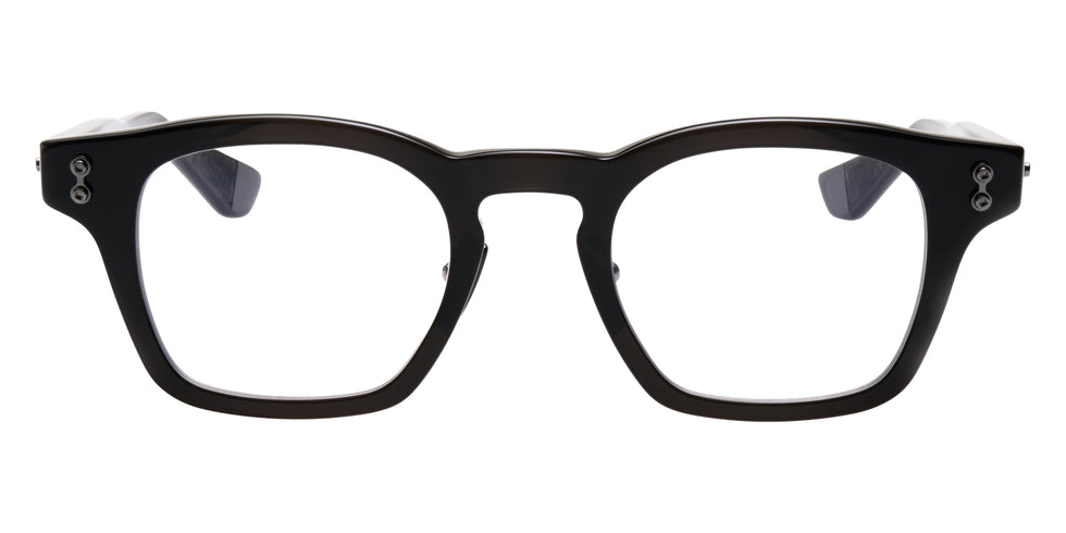 Akoni® Wise Two Rx AF AKO Wise Two Rx AF 516A 48 - Crystal Black/Black Iron Eyeglasses