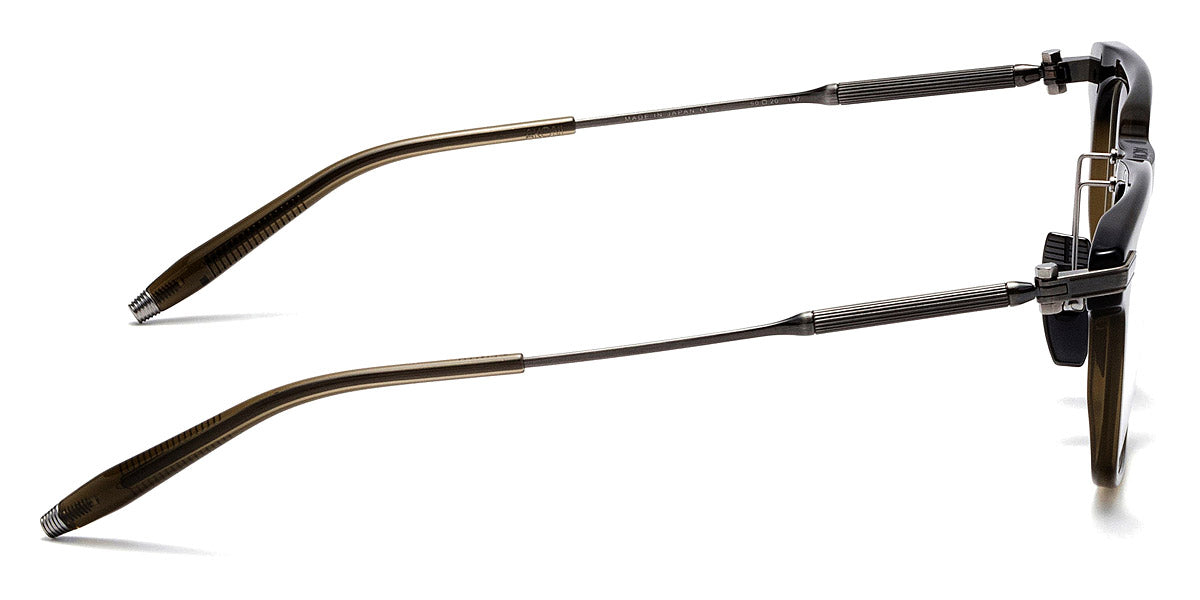 Akoni® Zenith AF AKO Zenith AF 400C 48 - Olive/Antiqued Silver Eyeglasses