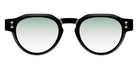 Akoni® Andra AKN AKS 549A 47 Eyeglasses - Crystal Black/Black Rhodium/Light Deep Emerald Gradient Lenses