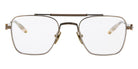 Akoni® Europa AKN AKX 200G 50 Eyeglasses - Antique Gold w/ 12k Gold details/Crystal Sand/Clear Lenses