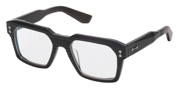 Akoni® Pegasus AKN AKX 528D 54 - Matte Black Crystal/Black Rhodium/Clear Lenses