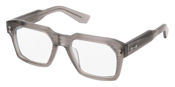 Akoni® Pegasus AKN AKX 528E 54 - Matte Crystal Grey/Black Palladium/Clear Lenses