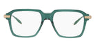 Akoni® Vera AKN AKX 543C 54 Eyeglasses - Deep Emerald Green/12k Gold/Clear Lenses