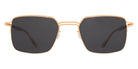 Mykita® ALCOTT MYK ALCOTT Champagne Gold / Dark Grey Solid 51 - Champagne Gold / Dark Grey Solid Sunglasses