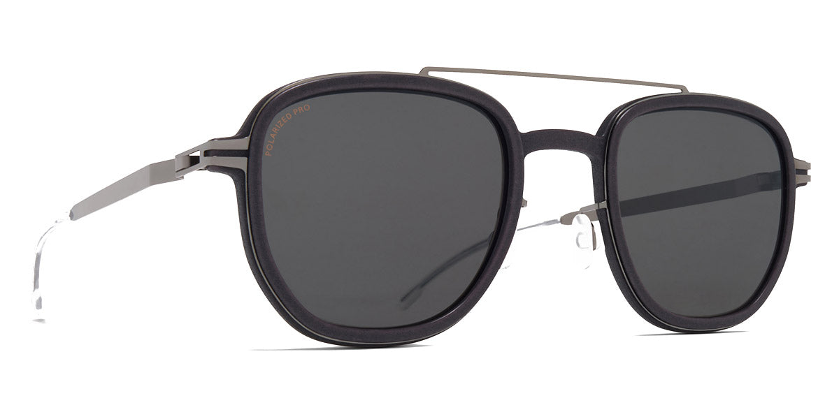 Mykita® ALDER MYK ALDER MH60 Slate Grey/Shiny Graphite / Polarized Pro Hi-Con Grey 48 - MH60 Slate Grey/Shiny Graphite / Polarized Pro Hi-Con Grey Sunglasses