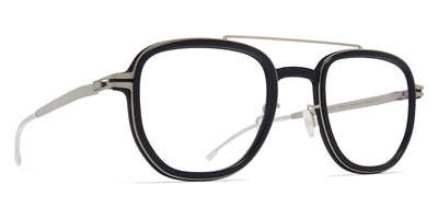 Mykita® ALDER MYK ALDER MH49 Pitch Black/Matte Silver 48 - MH49 Pitch Black/Matte Silver Eyeglasses