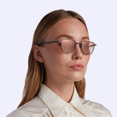 Movitra® Aldo MOV Aldo Gun / Rose Gold 49 - Gun / Rose Gold Sunglasses