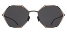 Mykita® ALESSIA MYK ALESSIA Black/Sand / Dark Grey Solid 55 - Black/Sand / Dark Grey Solid Sunglasses