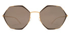 Mykita® ALESSIA MYK ALESSIA Gold/Jet Black / Brilliant Grey Solid 55 - Gold/Jet Black / Brilliant Grey Solid Sunglasses