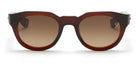 AKONI® Alpha AKO Alpha 109B 50 - Dark Crystal Brown Sunglasses