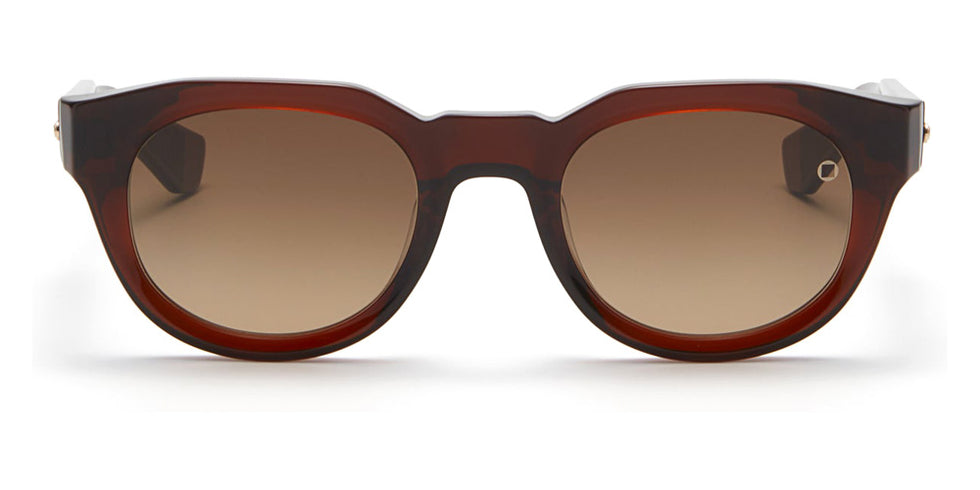 AKONI® Alpha AKO Alpha 109B 50 - Dark Crystal Brown Sunglasses