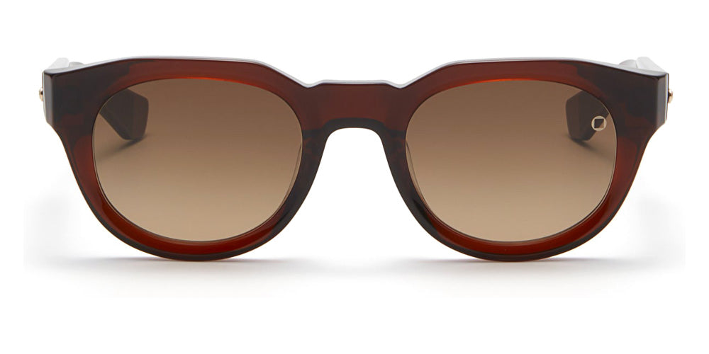 AKONI® Alpha AKO Alpha 109B 50 - Dark Crystal Brown Sunglasses