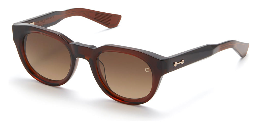 AKONI® Alpha AKO Alpha 109B 50 - Dark Crystal Brown Sunglasses