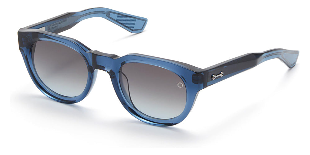 AKONI® Alpha AKO Alpha 109C 50 - Crystal Blue Sunglasses