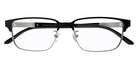 Alexander McQueen® AM0346O AM AM0346O 001 56 - Black / Silver