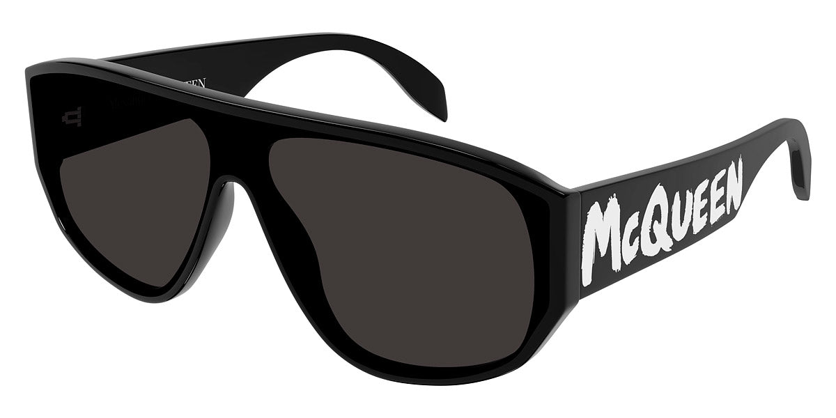 Alexander McQueen® AM0386S Shield Sunglasses EuroOptica™
