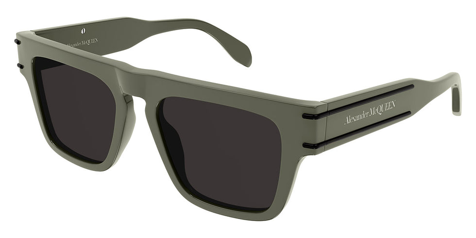 Alexander McQueen® AM0397S AM AM0397S 003 52 - Black / Gray Lenses