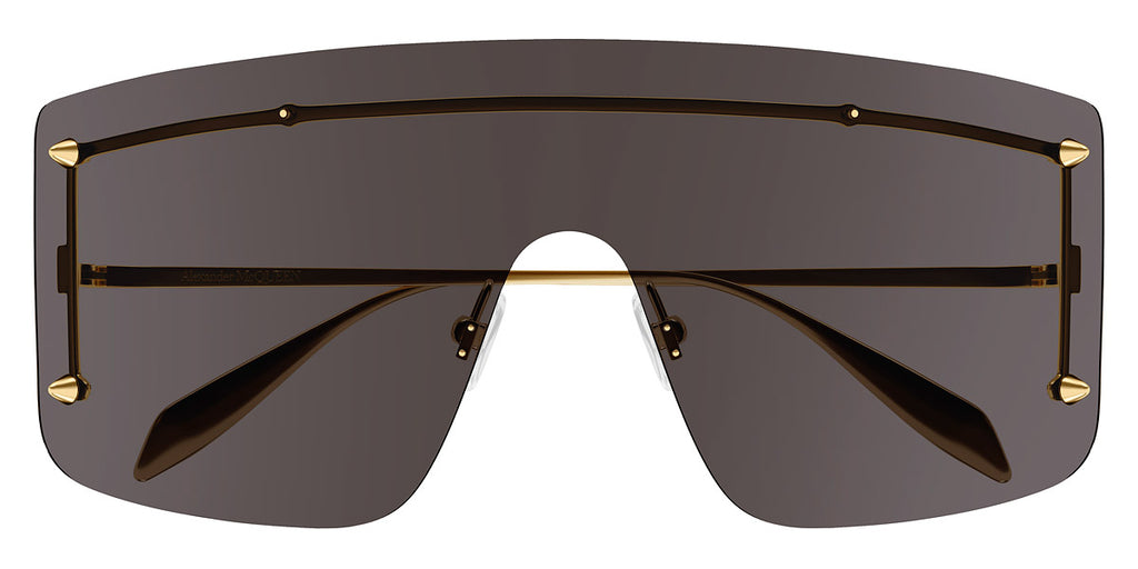 Alexander McQueen® AM0412S Shield Sunglasses EuroOptica™