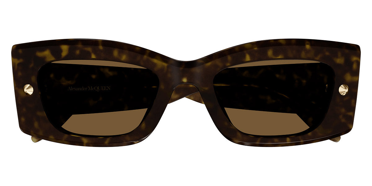 Alexander McQueen® AM0426S Rectangle Sunglasses EuroOptica™